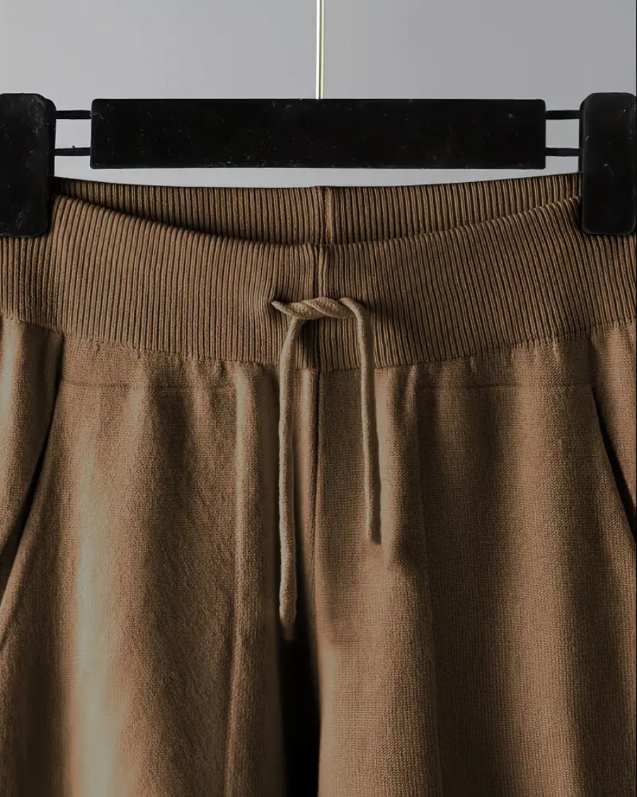 Sofia Cozy Knit Two-Piece Set with Long Sleeves