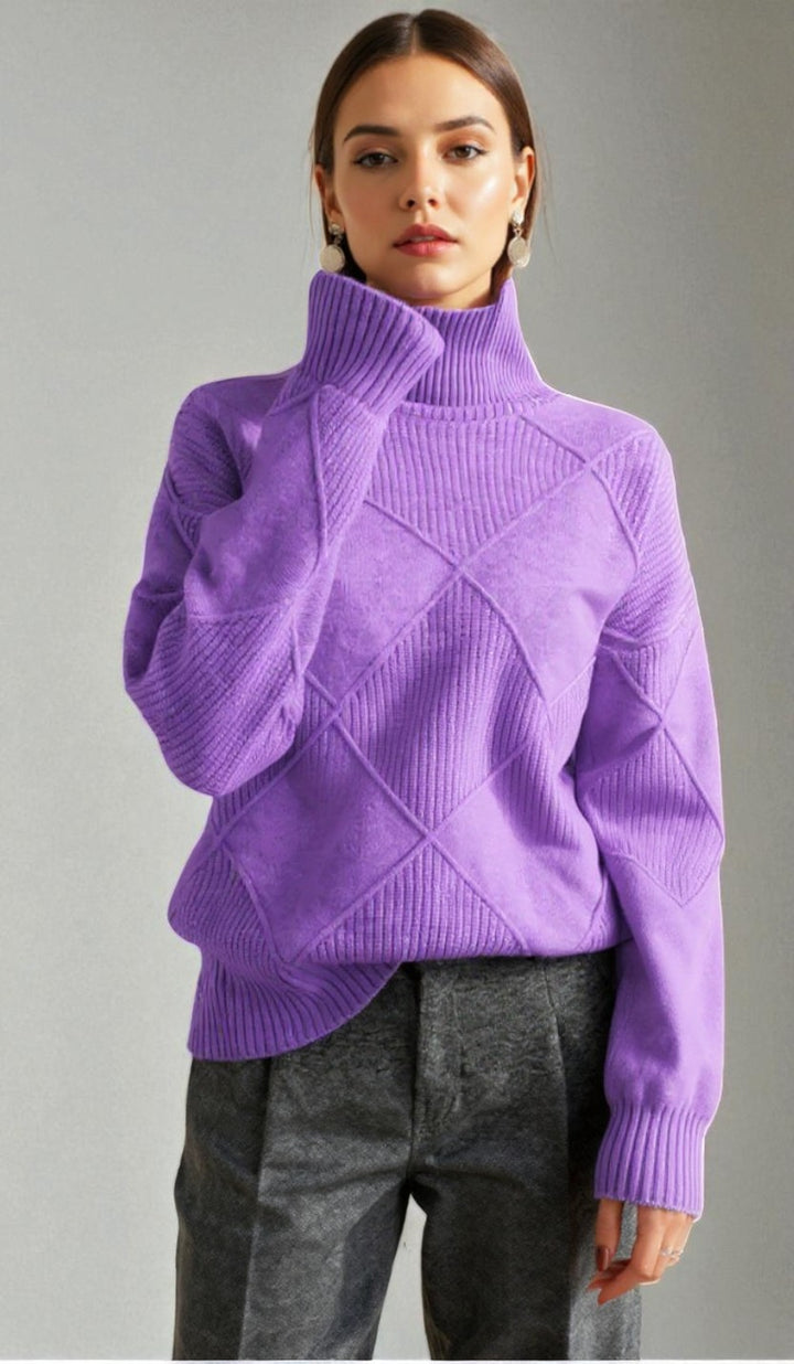 Giada Elegant High-Neck Sweater