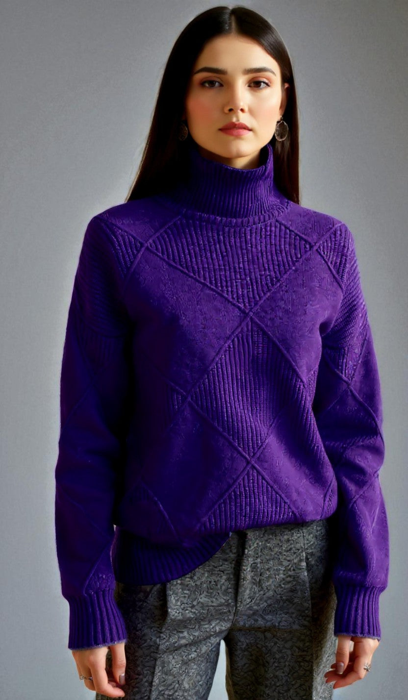 Giada Elegant High-Neck Sweater