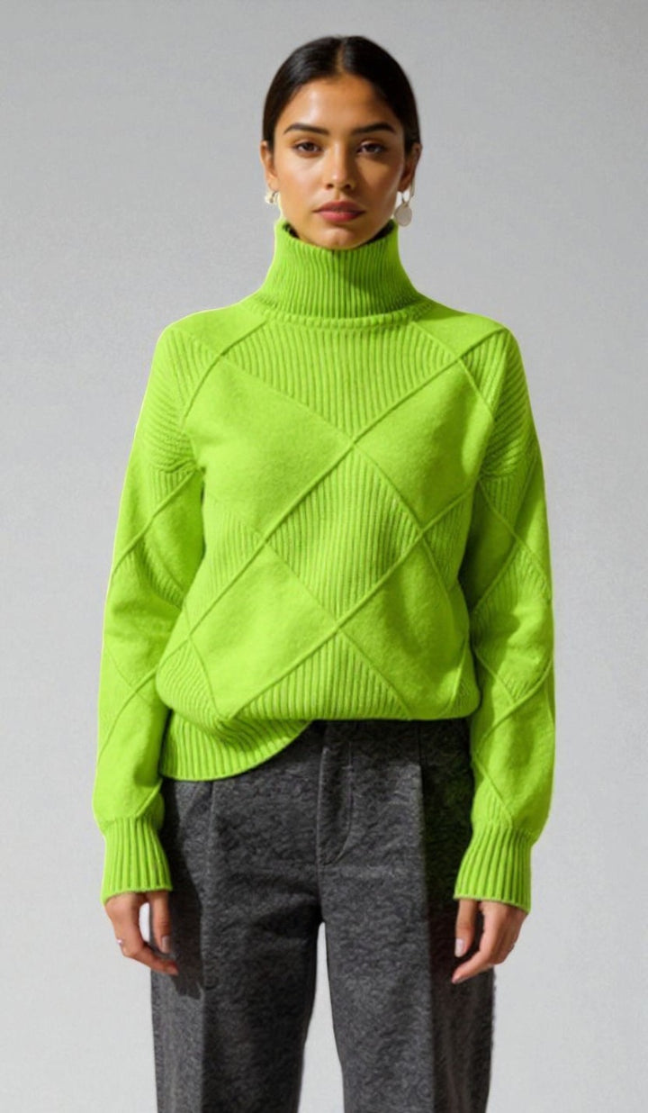 Giada Elegant High-Neck Sweater