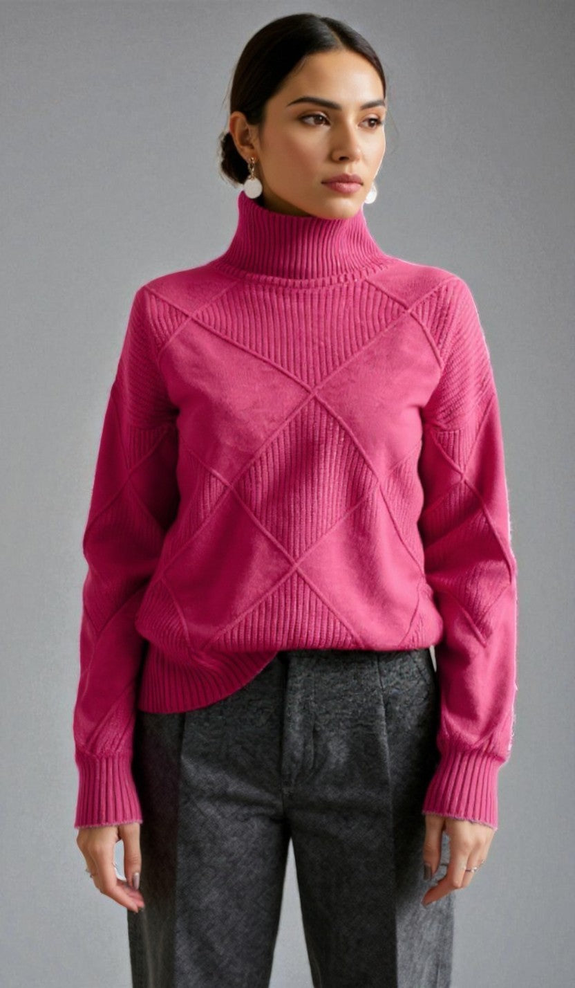 Giada Elegant High-Neck Sweater