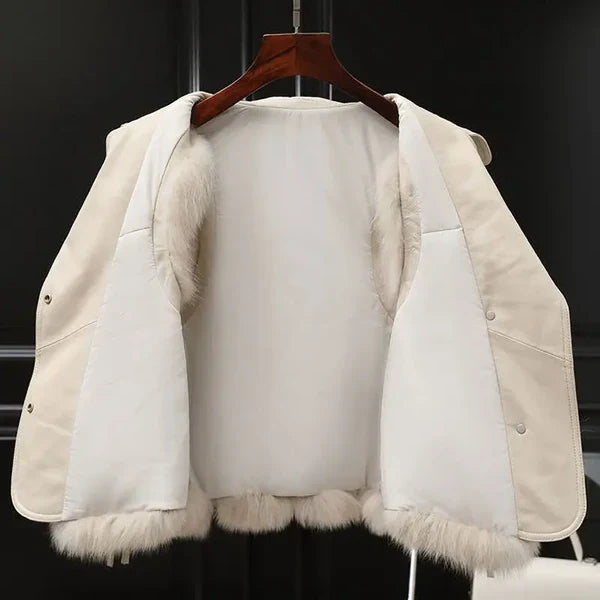 Clara Elegant Faux Fur Vest