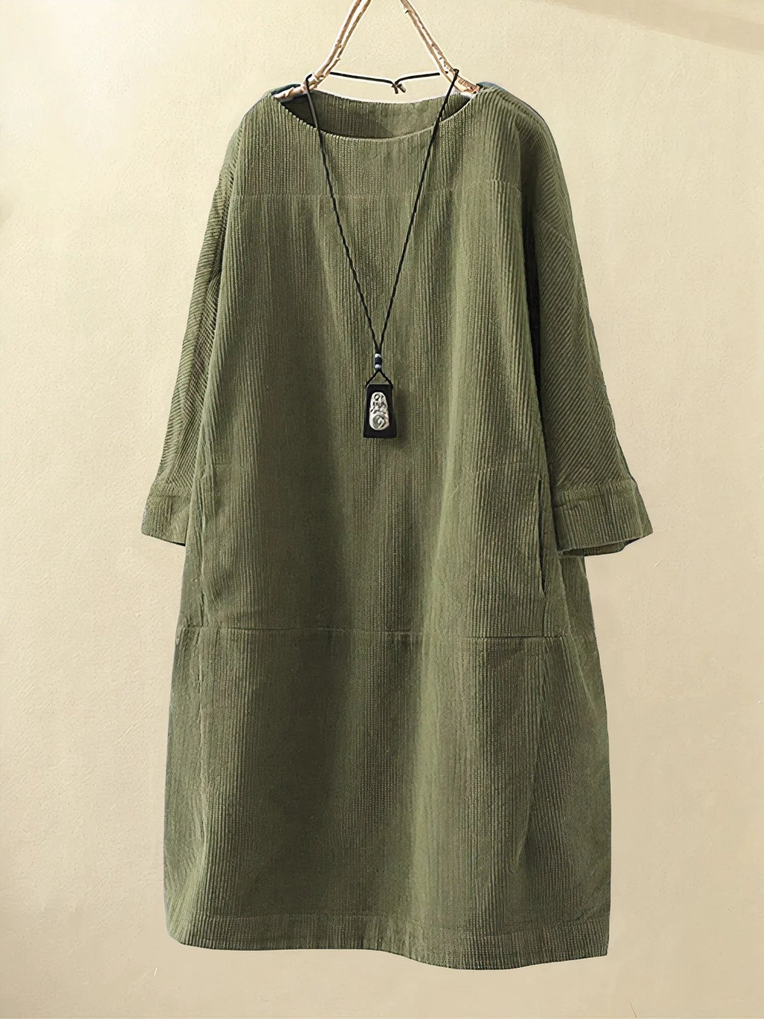 Mandy | Corduroy Tunic Dress
