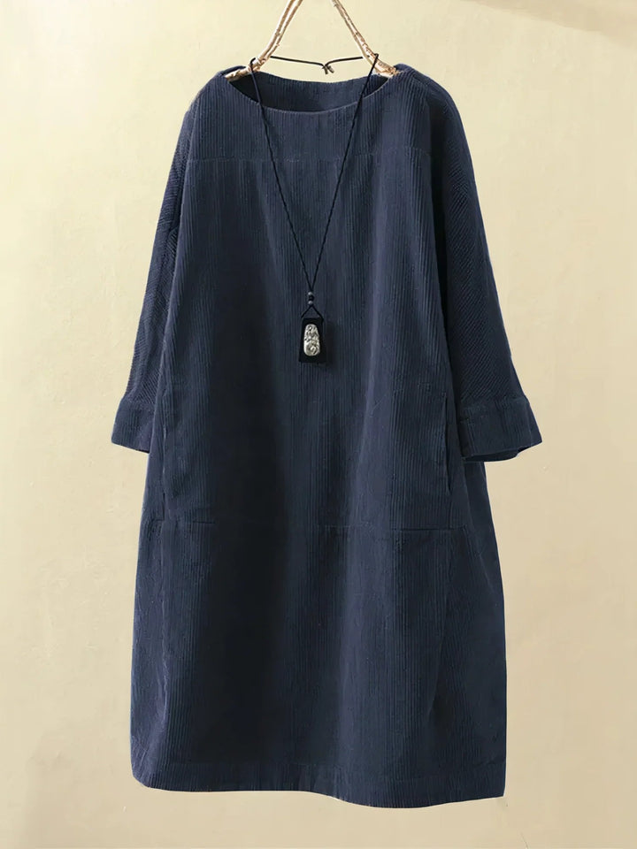 Mandy | Corduroy Tunic Dress