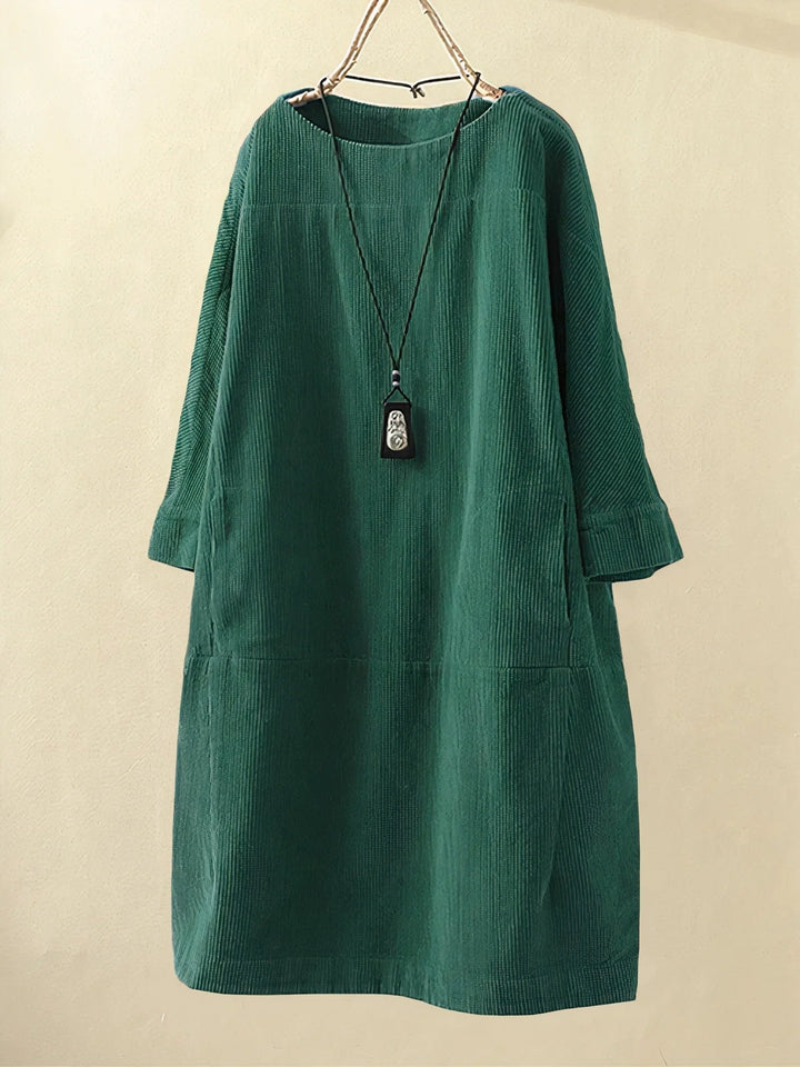 Mandy | Corduroy Tunic Dress