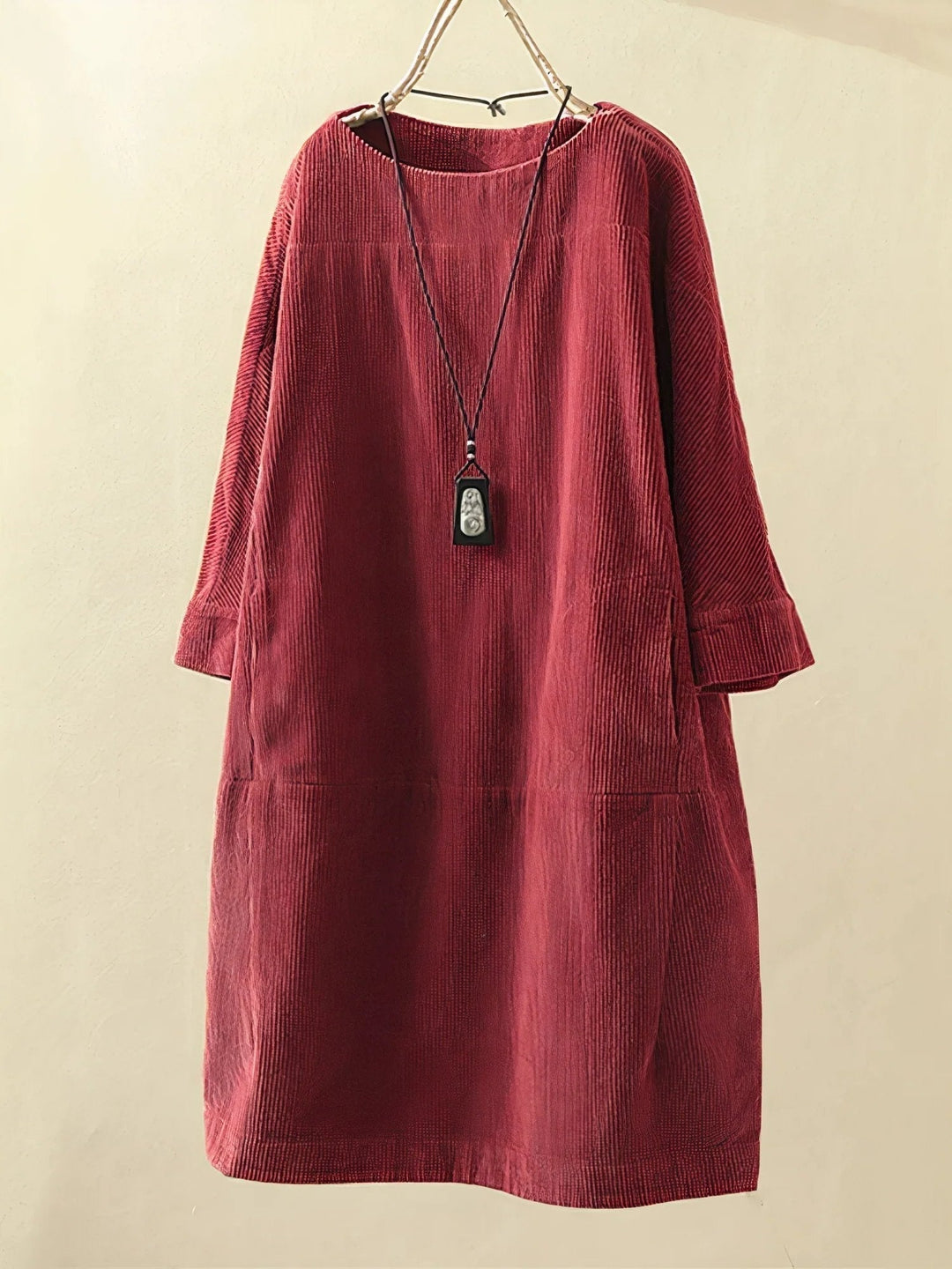 Mandy | Corduroy Tunic Dress