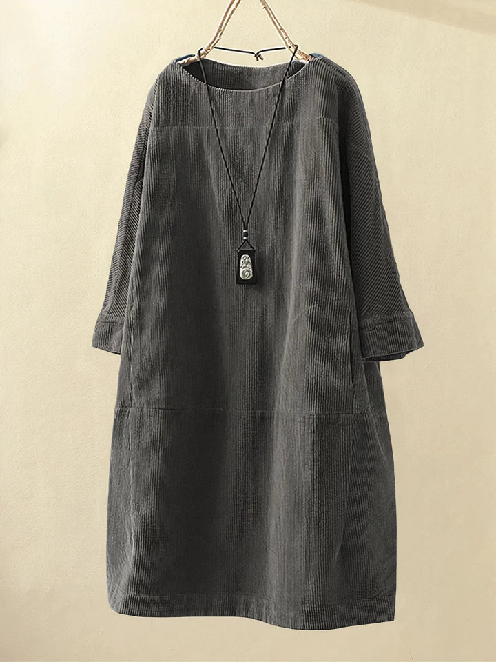 Mandy | Corduroy Tunic Dress
