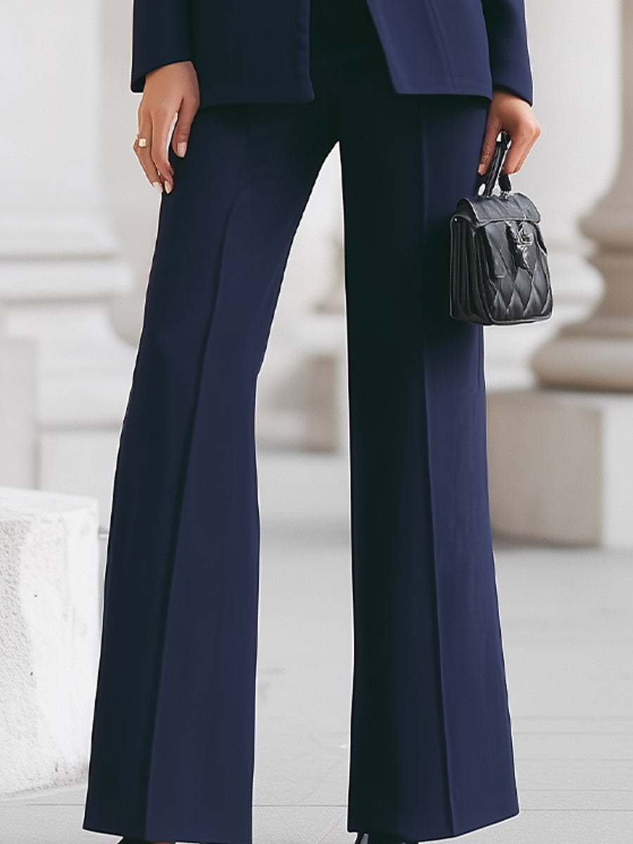 Isabella Elegant Tailored Pantsuit