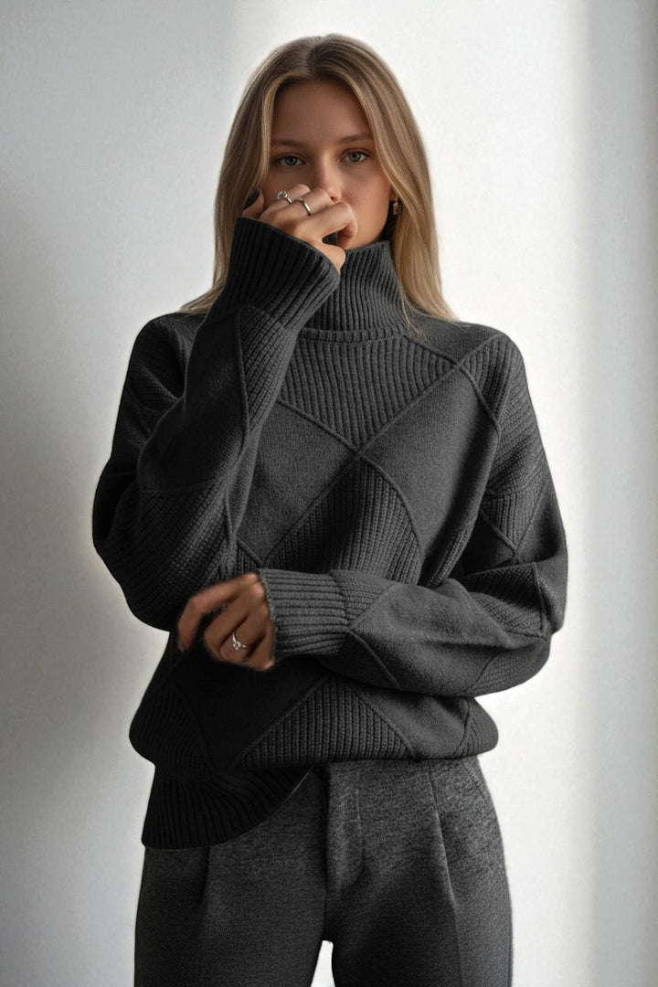 Giada Elegant High-Neck Sweater