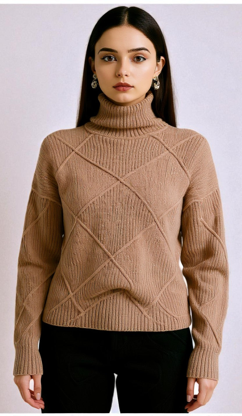 Giada Elegant High-Neck Sweater